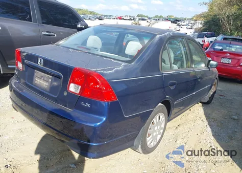 2005 Honda Civic Lx из США, поврежденный, VIN 2HGES16525H511075